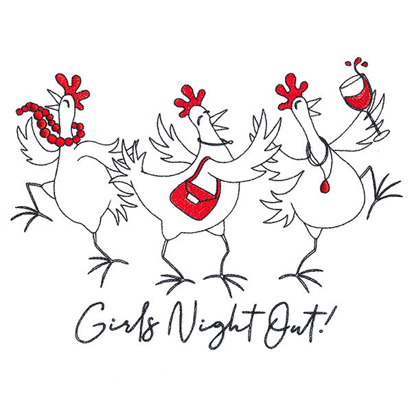 Girls Night Out Chickens