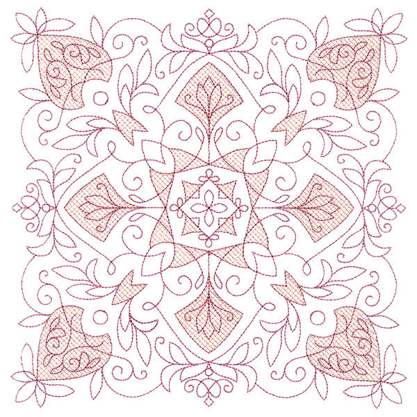 Wondrous Kaleidoscope 1 (Trapunto)