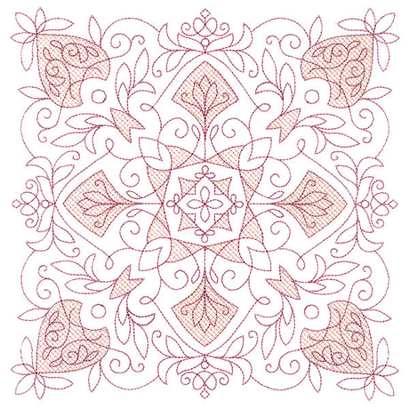 Wondrous Kaleidoscope 1 (Trapunto)