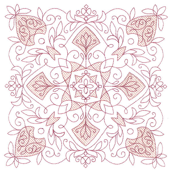 Wondrous Kaleidoscope 1 (Trapunto)