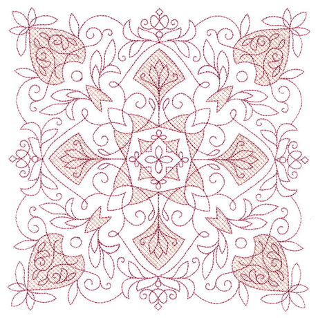 Wondrous Kaleidoscope 1 (Trapunto)