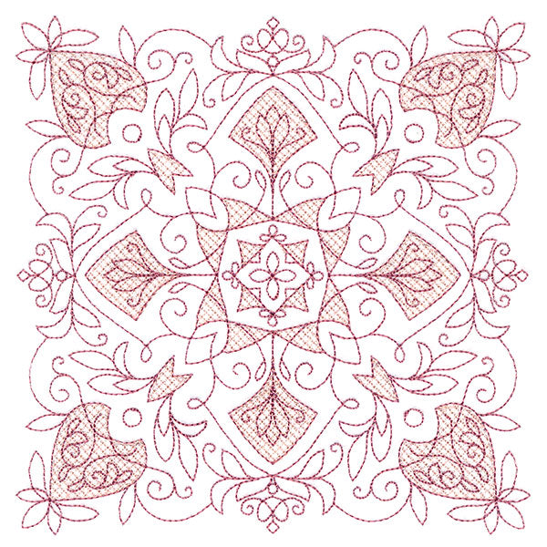 Wondrous Kaleidoscope 1 (Trapunto)