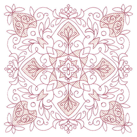 Wondrous Kaleidoscope 1 (Trapunto)