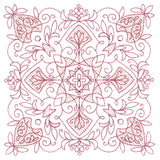 Wondrous Kaleidoscope 1 (Trapunto)