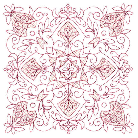 Wondrous Kaleidoscope 1 (Trapunto)