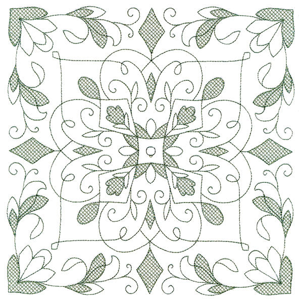 Wondrous Kaleidoscope 2 (Trapunto)