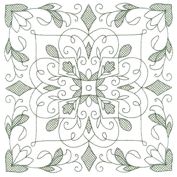 Wondrous Kaleidoscope 2 (Trapunto)