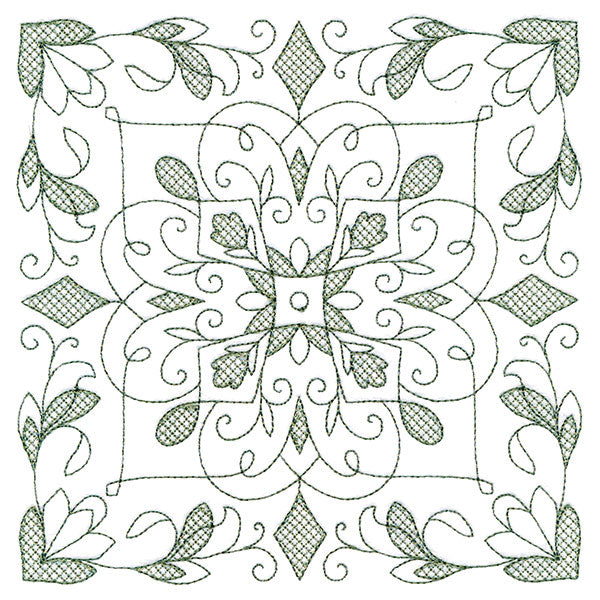 Wondrous Kaleidoscope 2 (Trapunto)