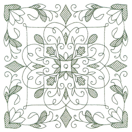 Wondrous Kaleidoscope 2 (Trapunto)