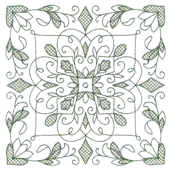 Wondrous Kaleidoscope 2 (Trapunto)