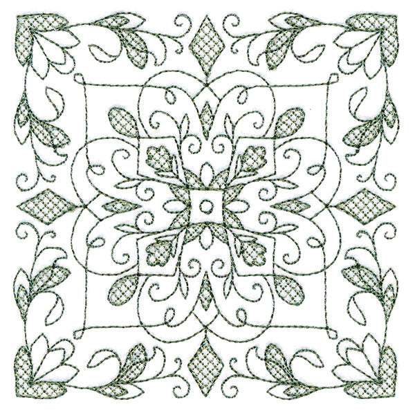 Wondrous Kaleidoscope 2 (Trapunto)