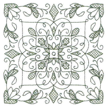 Wondrous Kaleidoscope 2 (Trapunto)