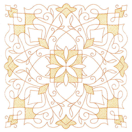 Wondrous Kaleidoscope 3 (Trapunto)