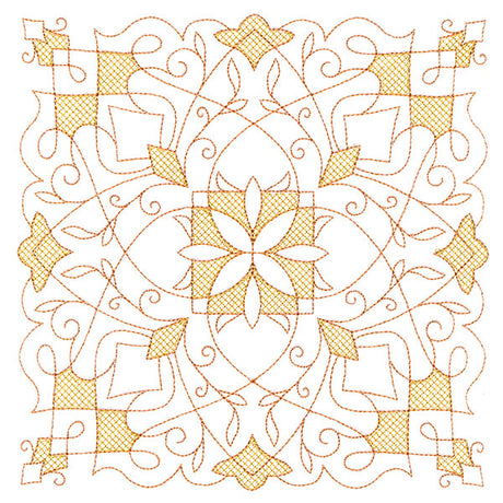 Wondrous Kaleidoscope 3 (Trapunto)