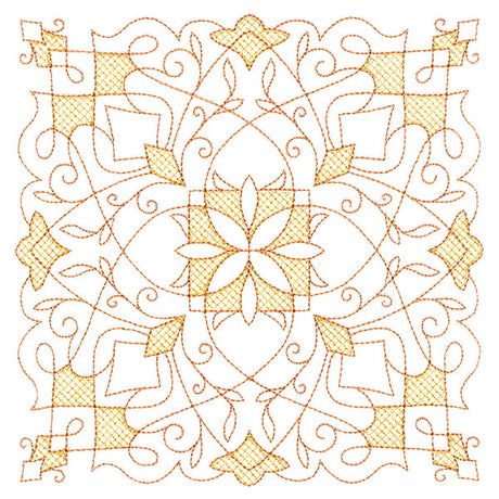 Wondrous Kaleidoscope 3 (Trapunto)