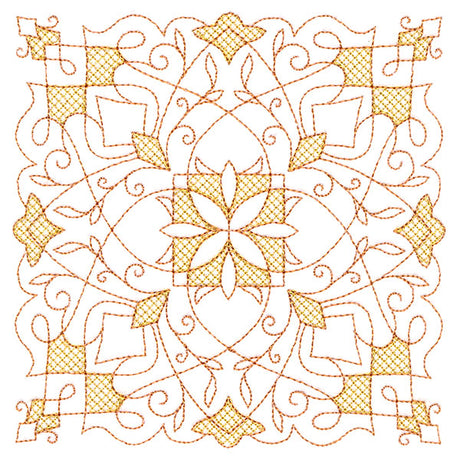 Wondrous Kaleidoscope 3 (Trapunto)