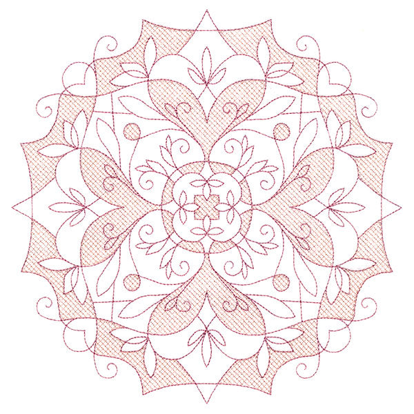 Wondrous Kaleidoscope 4 (Trapunto)