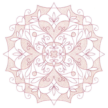 Wondrous Kaleidoscope 4 (Trapunto)