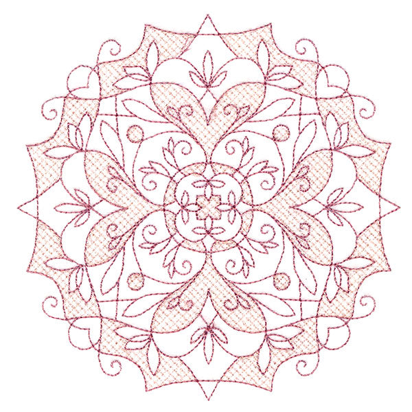 Wondrous Kaleidoscope 4 (Trapunto)