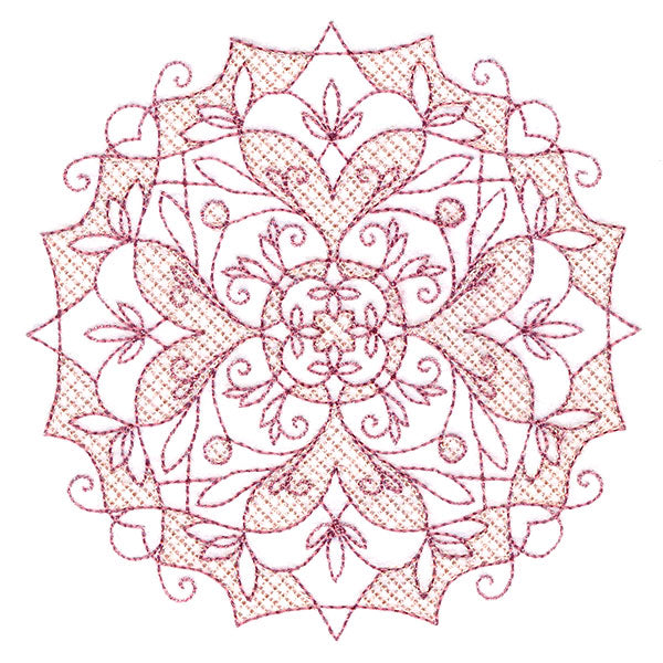 Wondrous Kaleidoscope 4 (Trapunto)