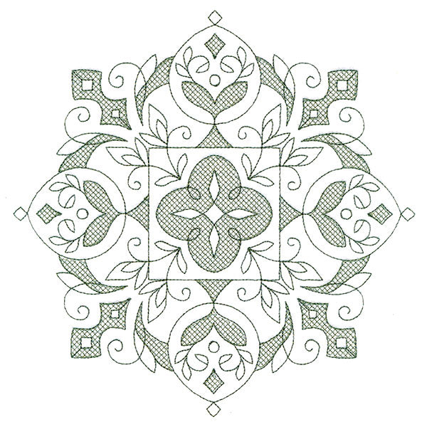 Wondrous Kaleidoscope 5 (Trapunto)