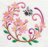 Let It Bee Flower Wreath