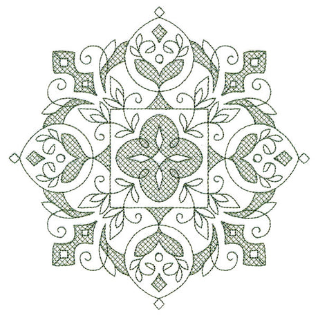 Wondrous Kaleidoscope 5 (Trapunto)