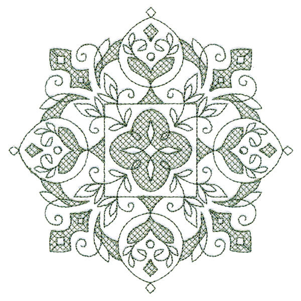 Wondrous Kaleidoscope 5 (Trapunto)