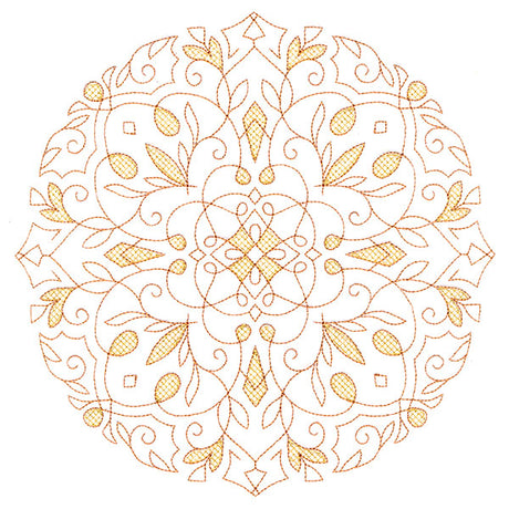 Wondrous Kaleidoscope 6 (Trapunto)