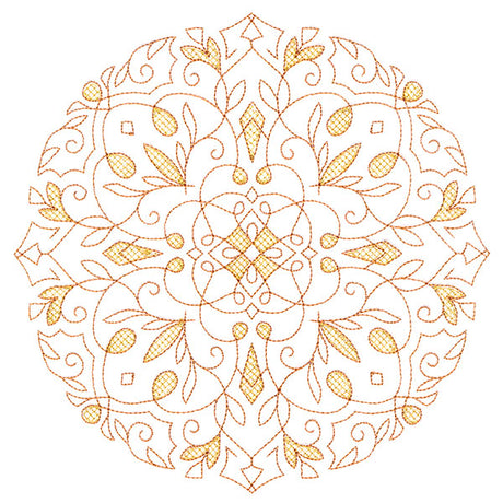 Wondrous Kaleidoscope 6 (Trapunto)