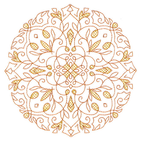 Wondrous Kaleidoscope 6 (Trapunto)