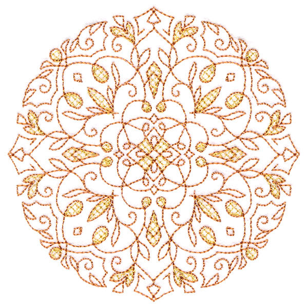 Wondrous Kaleidoscope 6 (Trapunto)