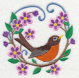 Early Bird Flower Wreath