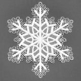 Serene Snowflake Lace Doily (Battenburg Lace)