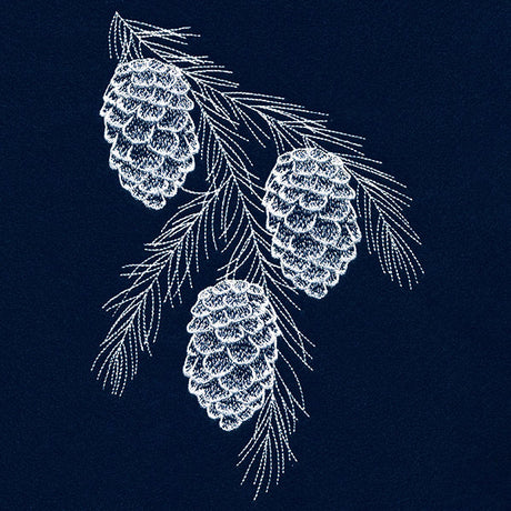 Frosted Pinecone Feature