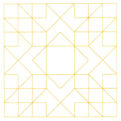 Traditional Quilting II - Arrow Crown (Double Run)