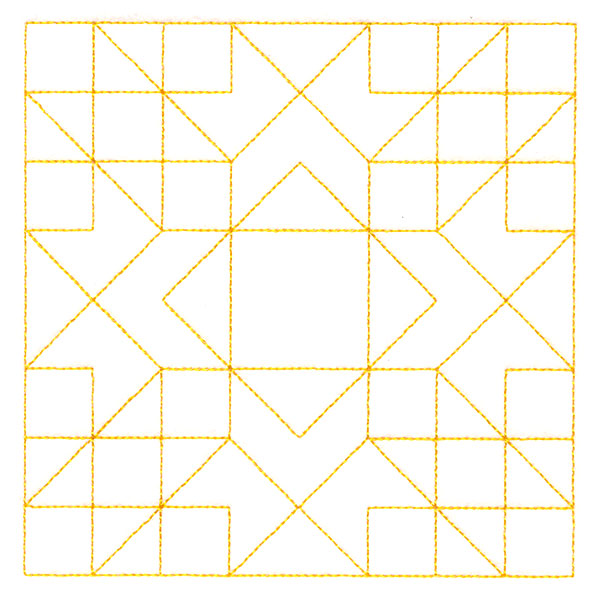 Traditional Quilting II - Arrow Crown (Double Run)