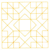 Traditional Quilting II - Arrow Crown (Double Run)