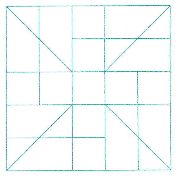 Traditional Quilting II - Crazy House (Double Run)