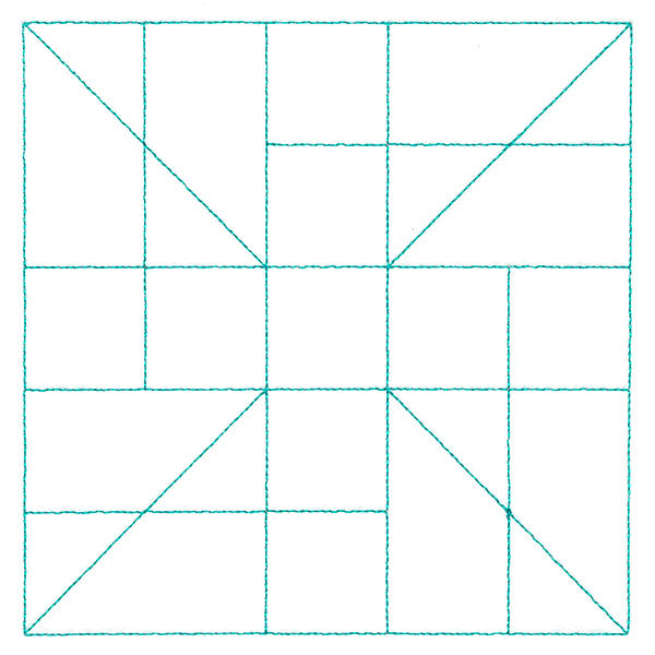 Traditional Quilting II - Crazy House (Double Run)