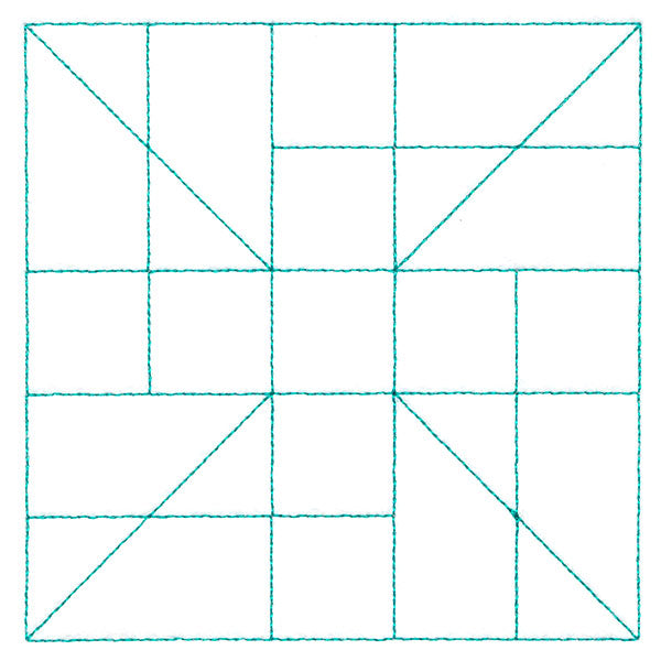 Traditional Quilting II - Crazy House (Double Run)