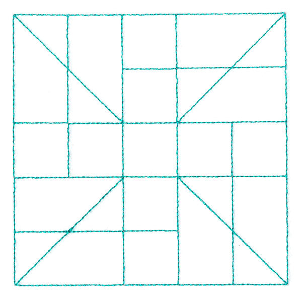 Traditional Quilting II - Crazy House (Double Run)