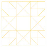 Traditional Quilting II - Crown of Thorns (Double Run)