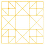 Traditional Quilting II - Crown of Thorns (Double Run)