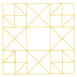 Traditional Quilting II - Crown of Thorns (Double Run)