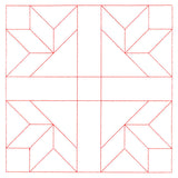 Traditional Quilting II - Goose Tracks (Double Run)