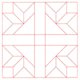 Traditional Quilting II - Goose Tracks (Double Run)