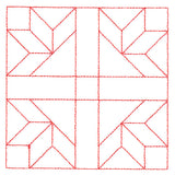 Traditional Quilting II - Goose Tracks (Double Run)