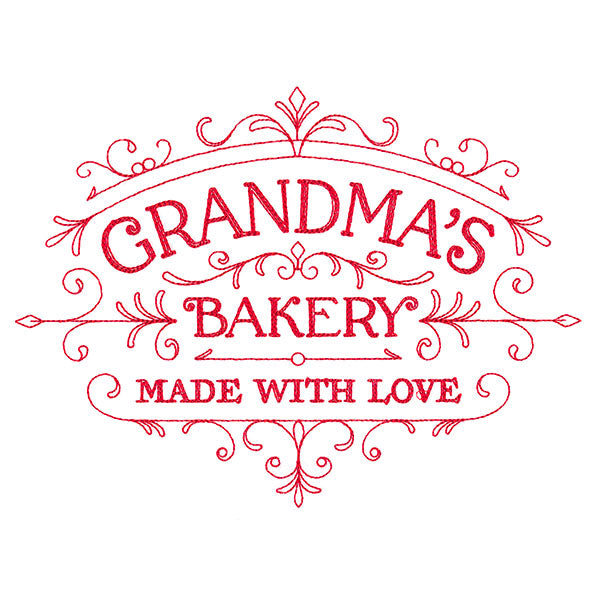 Grandma's Bakery Sign