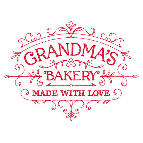 Grandma's Bakery Sign